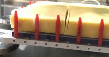 固定重量的奶酪切割 - 超声波奶酪切割 - 杭州驰飞超声波