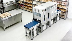 大型超声波慕斯蛋糕切割机 高产量适配 烘焙生产线专用 - 驰飞超声波